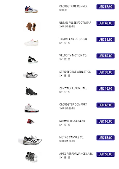 Catalog Example 7